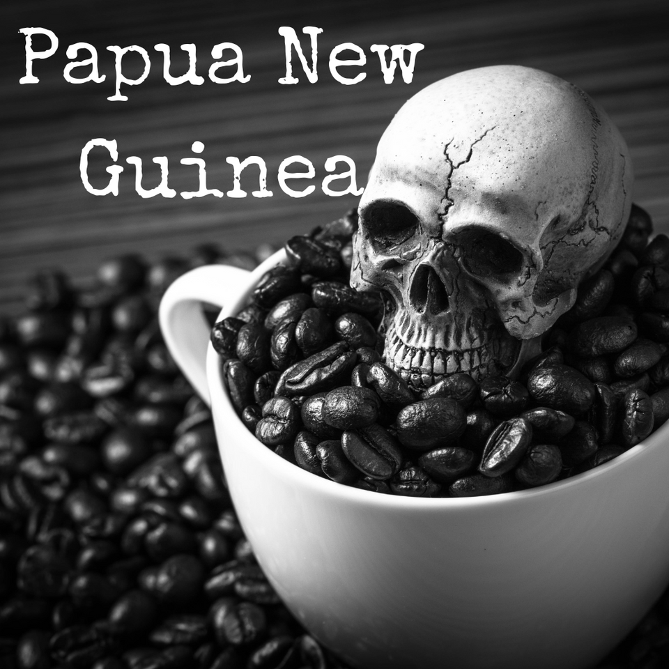jolly roger coffee company papua new guinea dark roast
